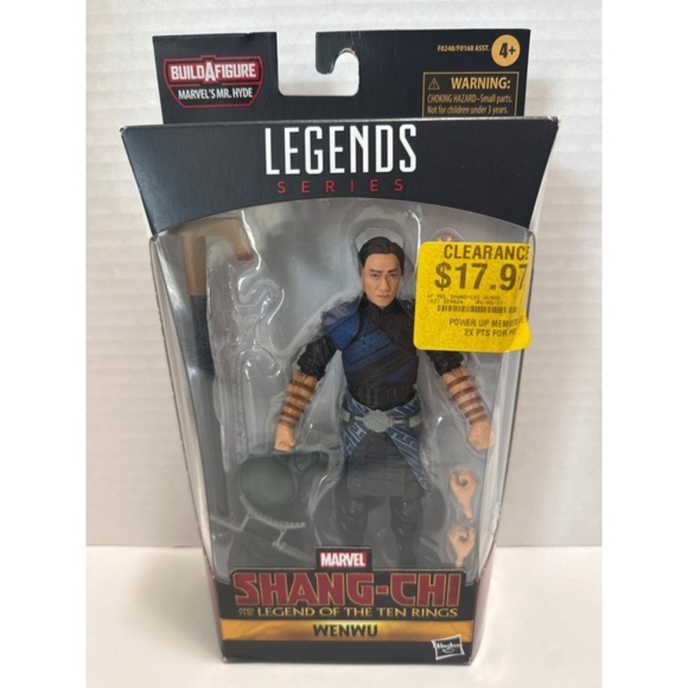 Hasbro Marvel Legends Wenwu Shang-Chi Legend of the Ten Rings Action Figure BAF